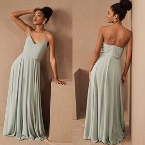 Jenny Yoo Inesse Bridesmaid Dress Morning Mist